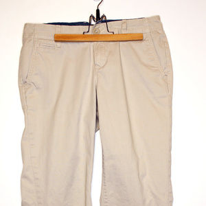 Eddie Bauer  Khaki Legend Wash Capri Pants - Size